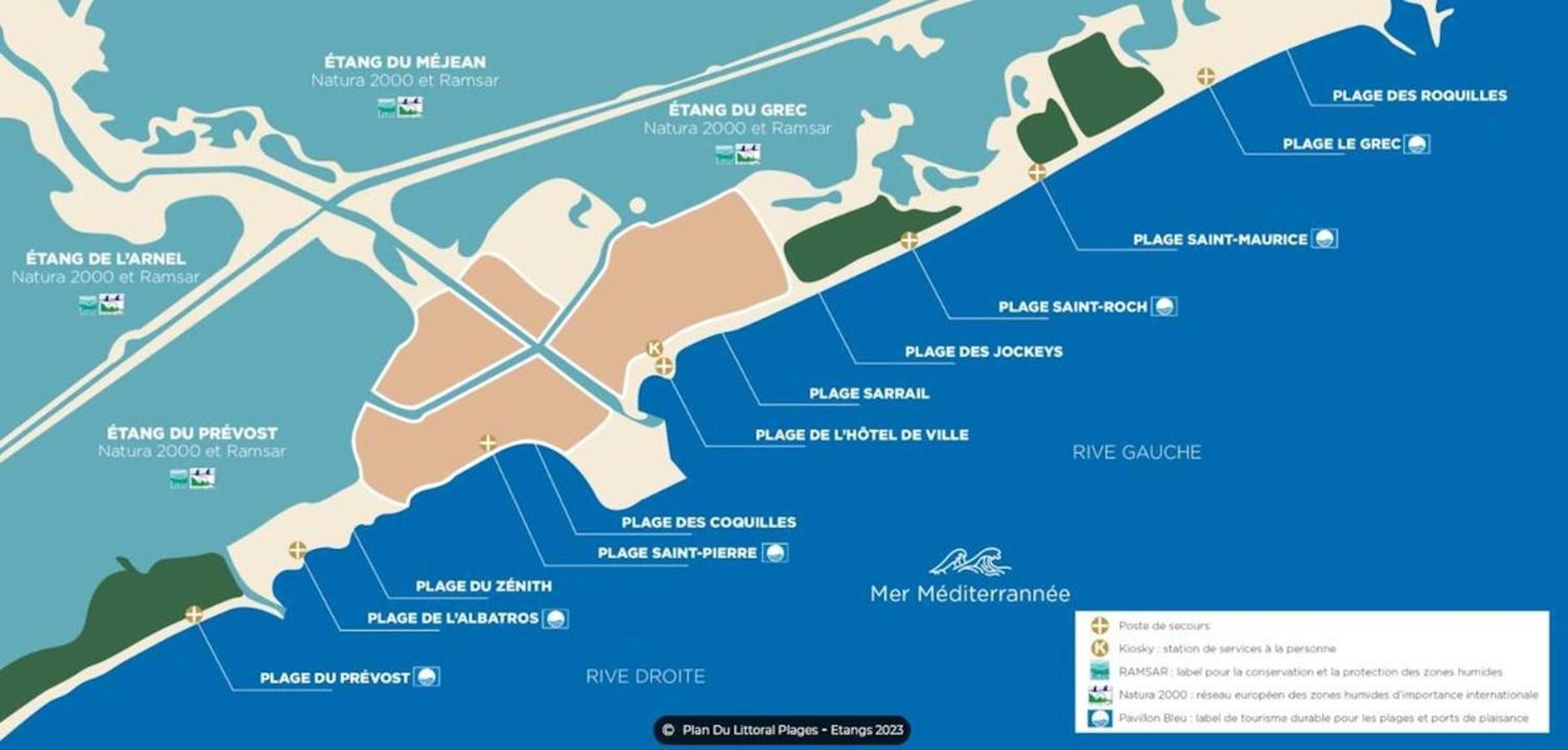Les Sables De Palavas - T2 A 50M De La Plage - Clim, Wifi Palavas-les-Flots Exterior foto